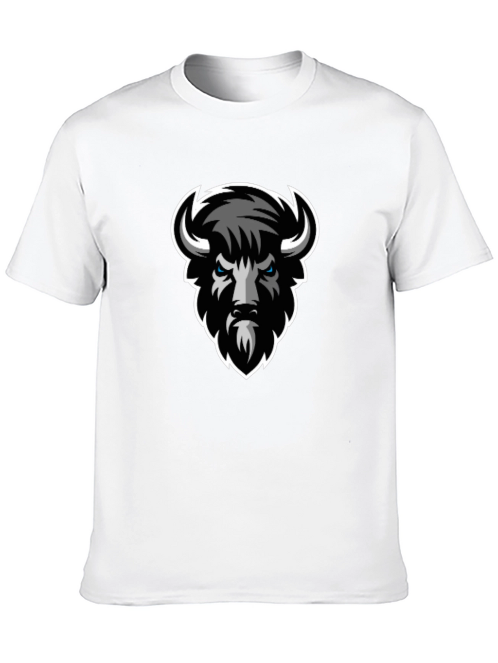 Buffalo Graphic Tee - Black Crew Neck