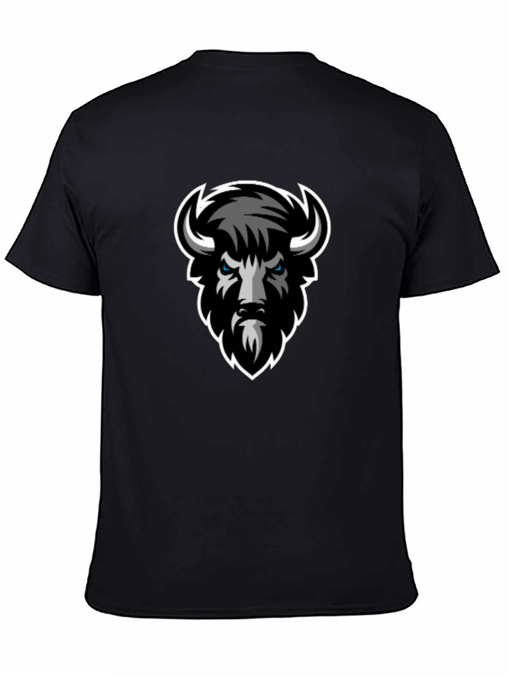 Buffalo Graphic Tee - Black Crew Neck