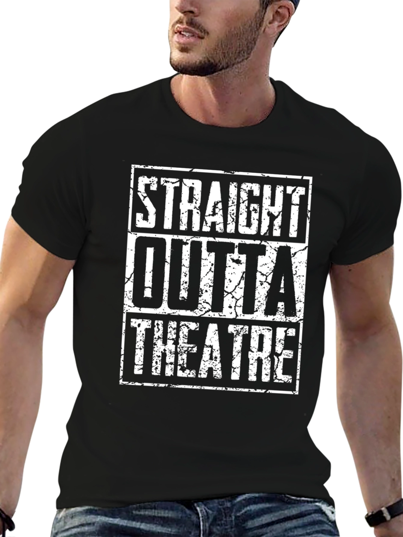 Straight Outta Theatre Graphic Tee