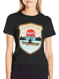 Rafting Adventure Graphic T-Shirt - Outdoor Style