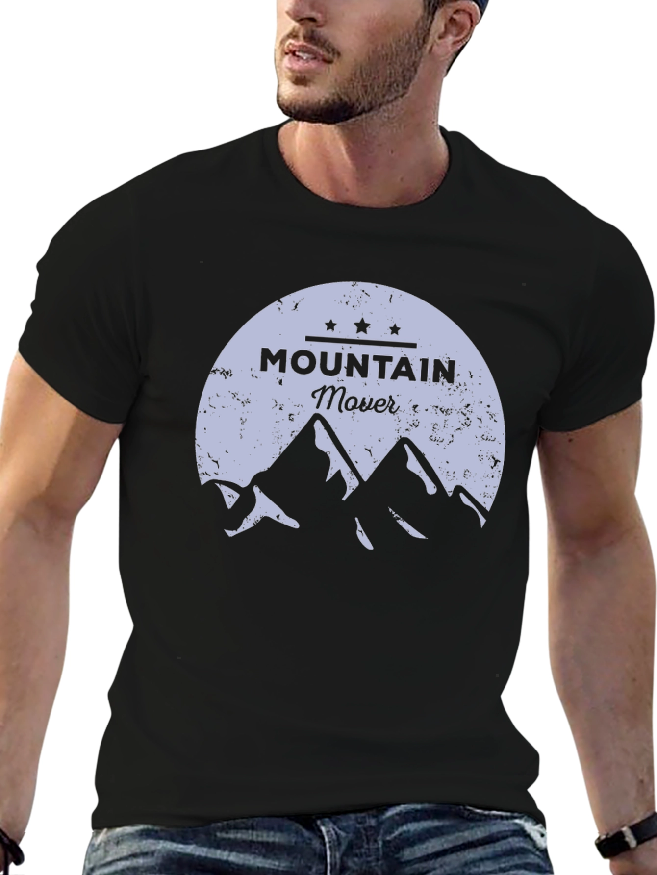 Mountain Mover Graphic Tee - Black