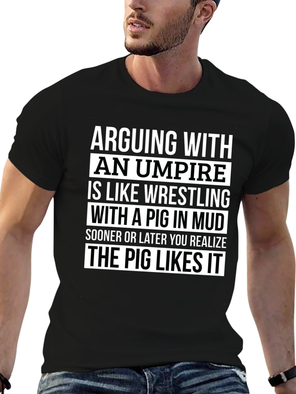 Arguing with Umpire Funny T-Shirt