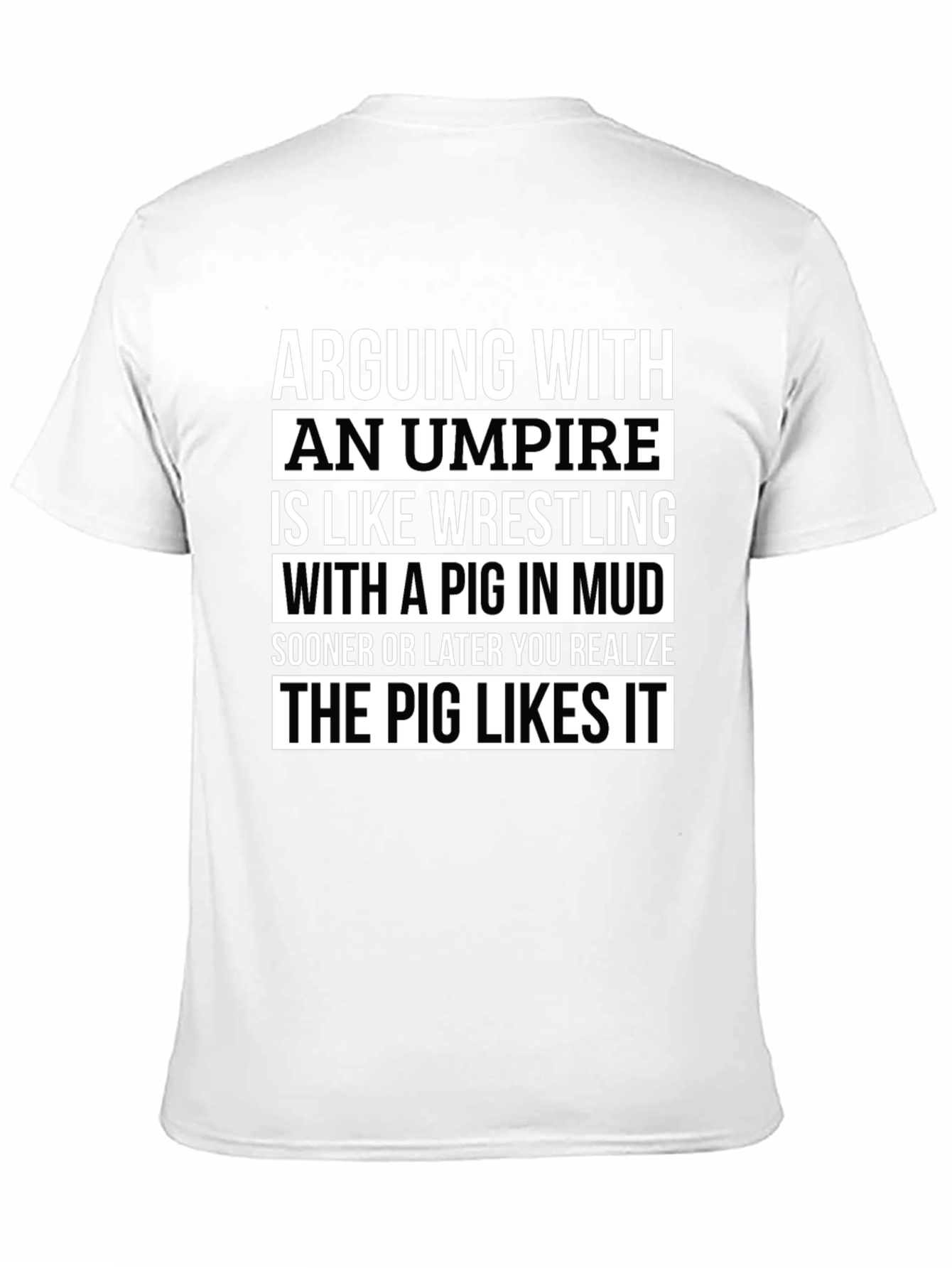 Arguing with Umpire Funny T-Shirt