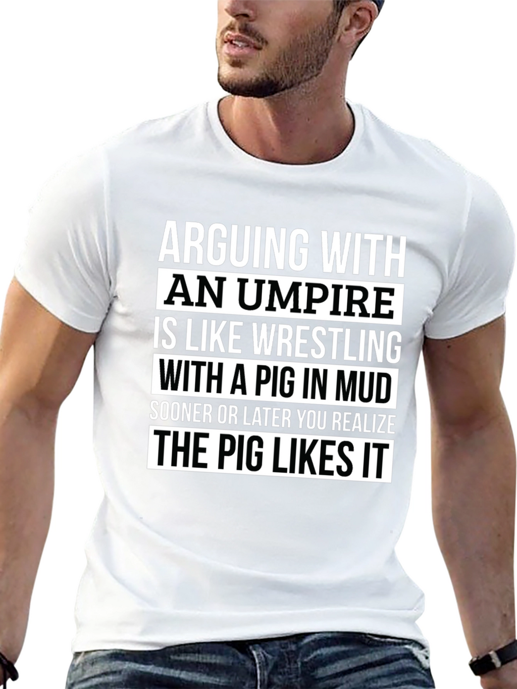 Arguing with Umpire Funny T-Shirt