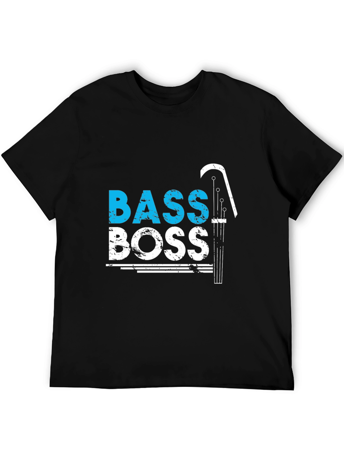 Bass Boss Graphic Tee - Musician T-Shirt