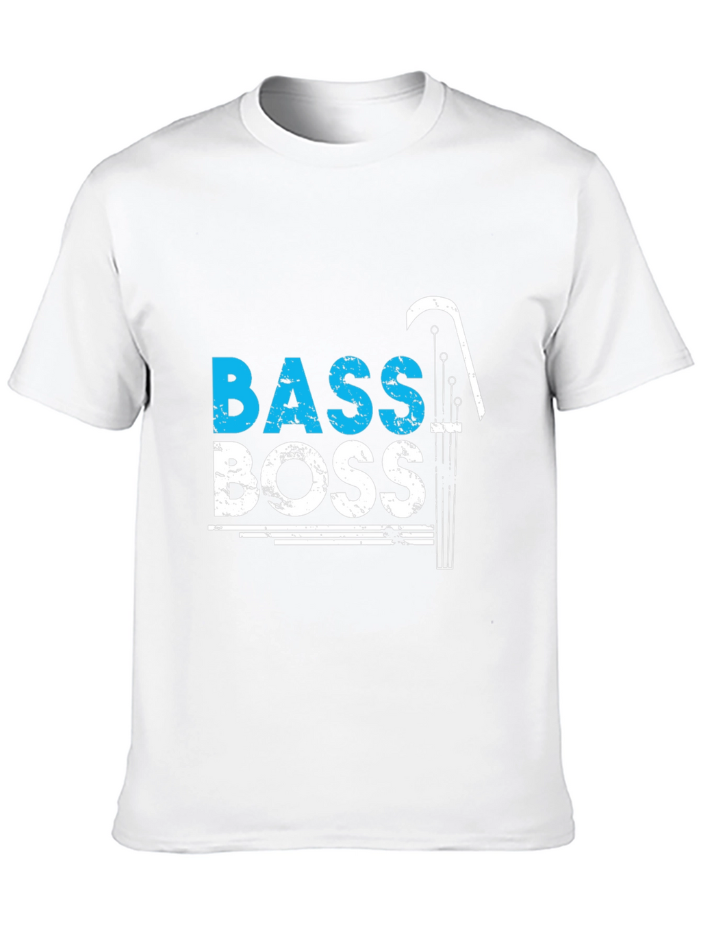 Bass Boss Graphic Tee - Musician T-Shirt