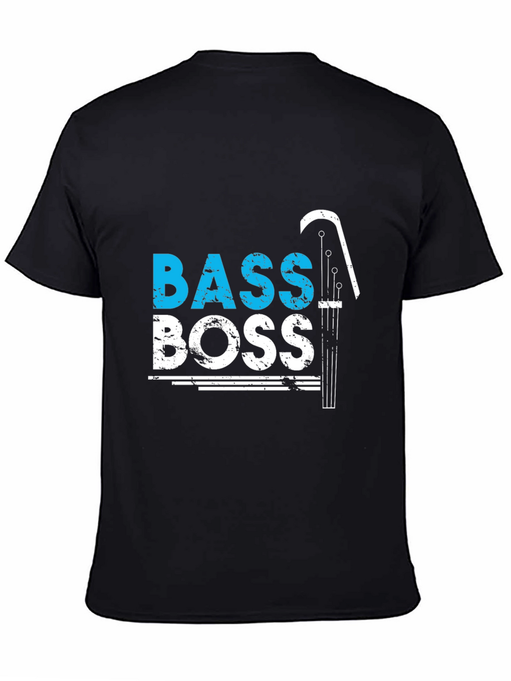 Bass Boss Graphic Tee - Musician T-Shirt