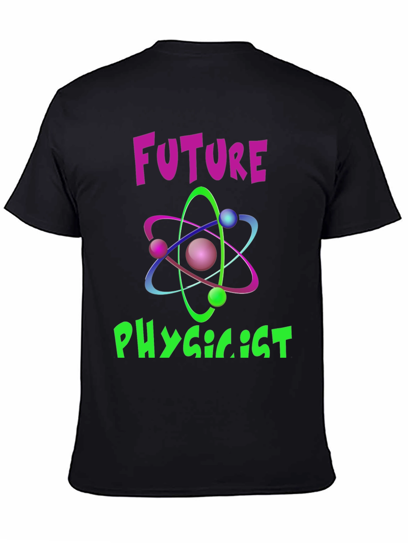 Future Physicist T-Shirt - Science Atom Design