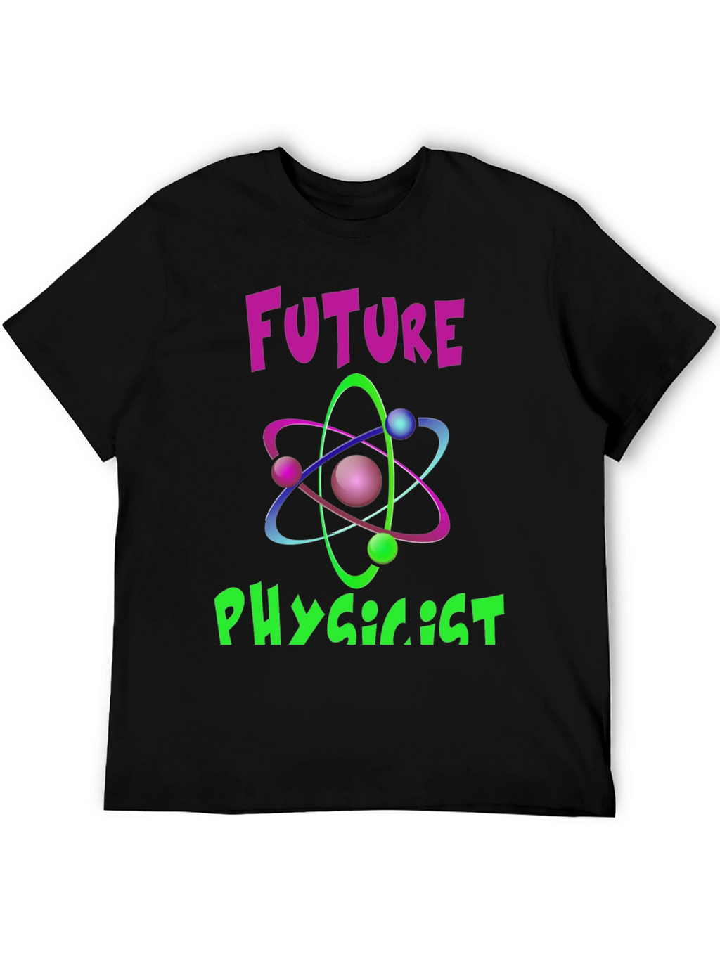 Future Physicist T-Shirt - Science Atom Design
