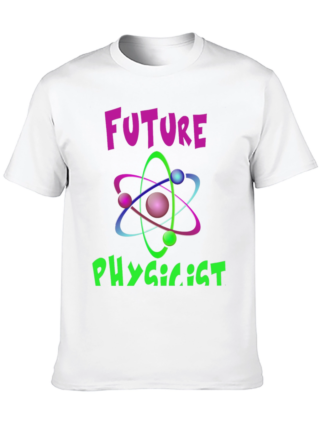 Future Physicist T-Shirt - Science Atom Design