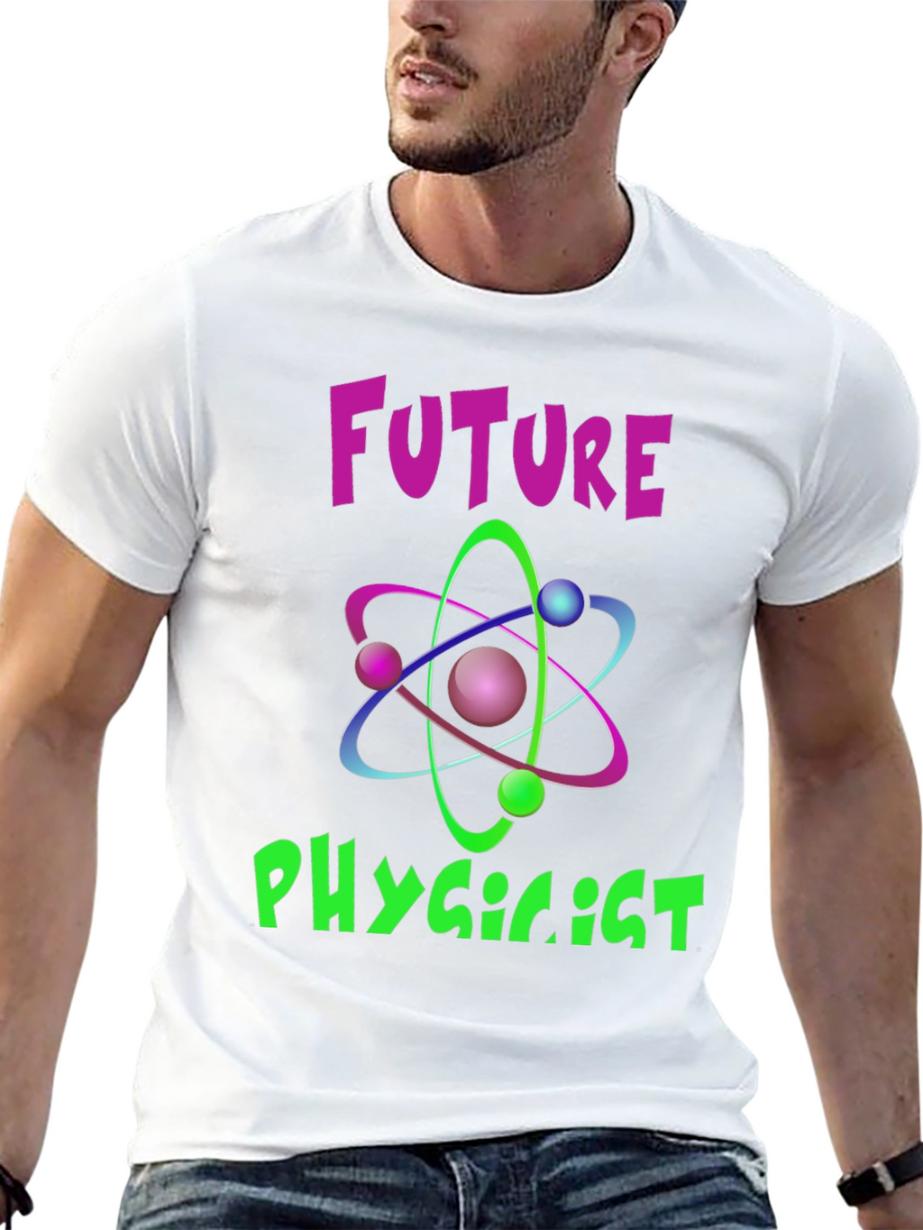 Future Physicist T-Shirt - Science Atom Design