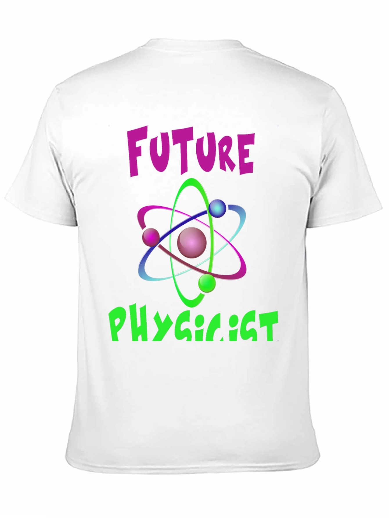 Future Physicist T-Shirt - Science Atom Design