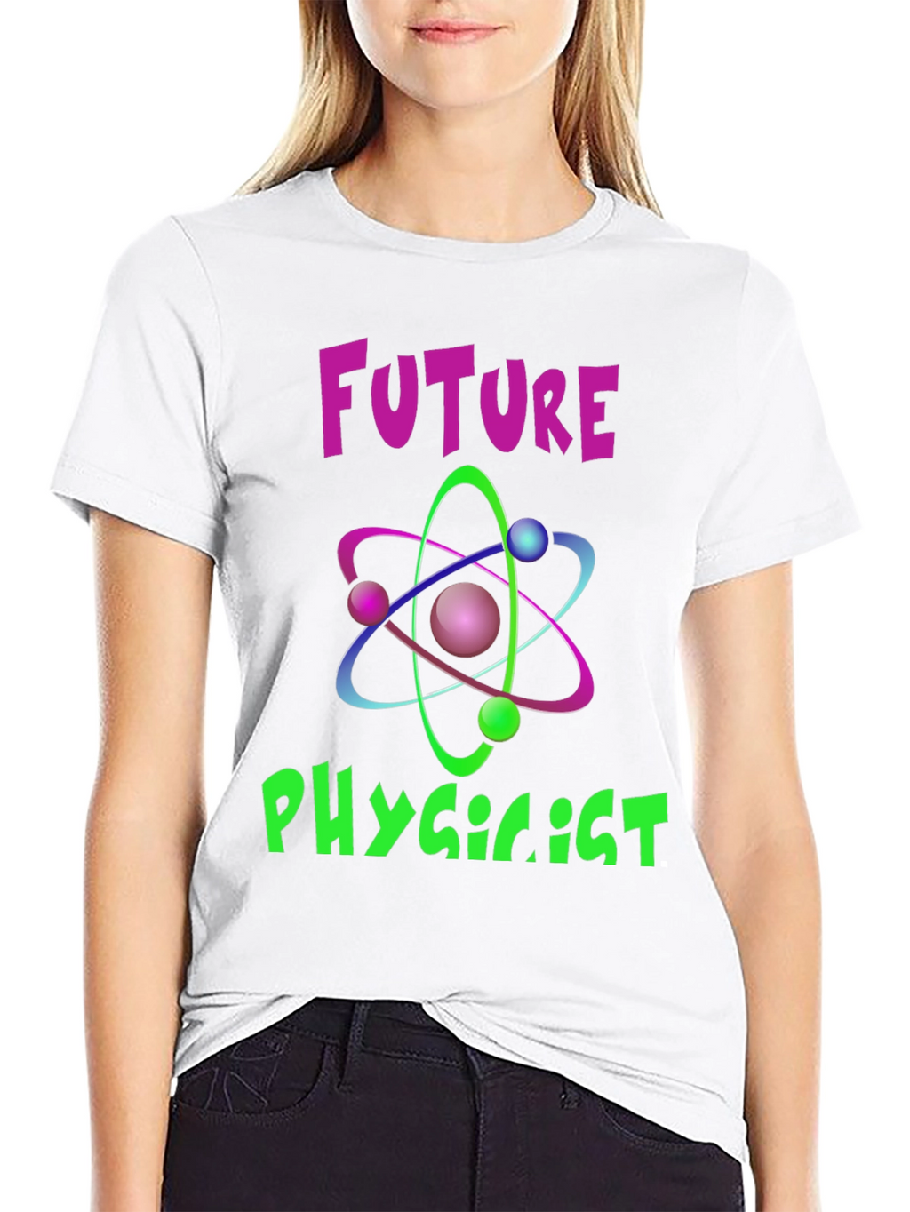 Future Physicist T-Shirt - Science Atom Design