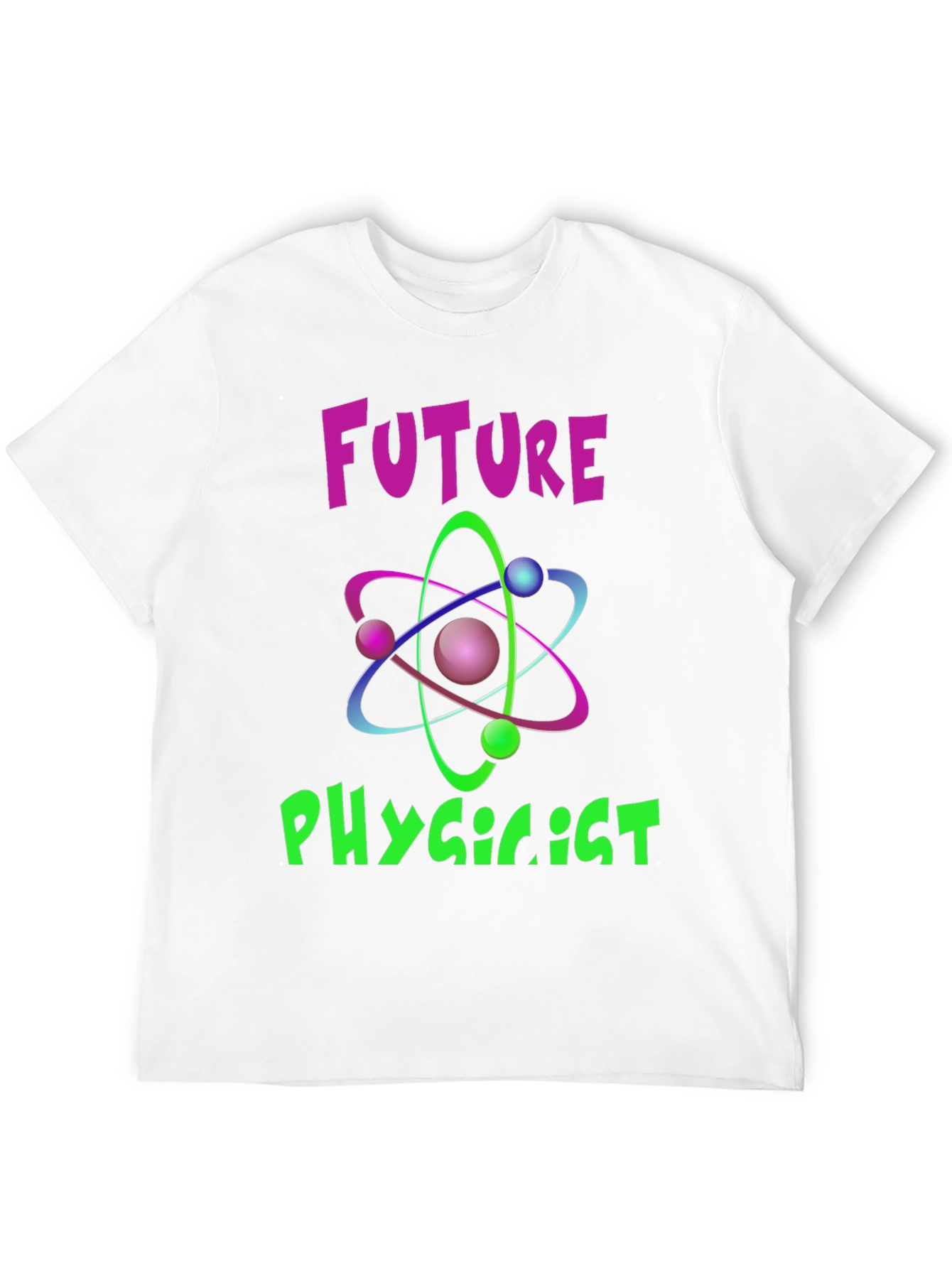 Future Physicist T-Shirt - Science Atom Design