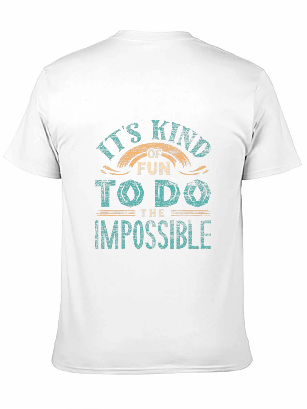 Impossible Fun Graphic Tee - Soft Cotton Casual Wear