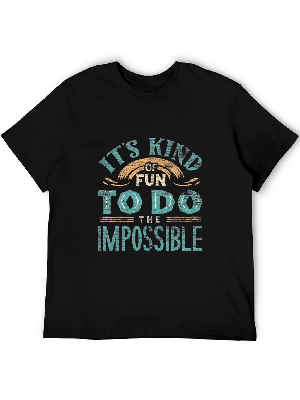 Impossible Fun Graphic Tee - Soft Cotton Casual Wear