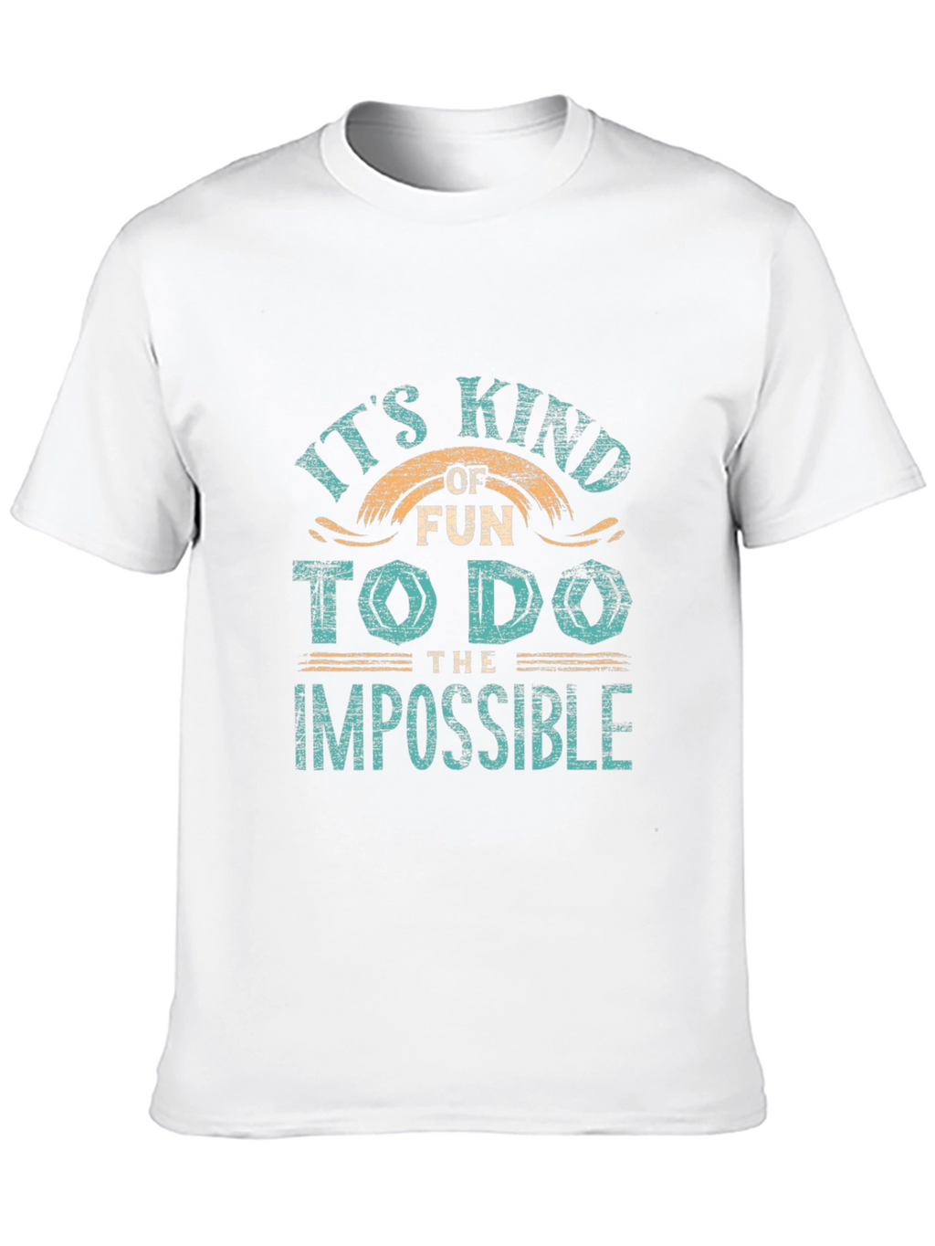 Impossible Fun Graphic Tee - Soft Cotton Casual Wear