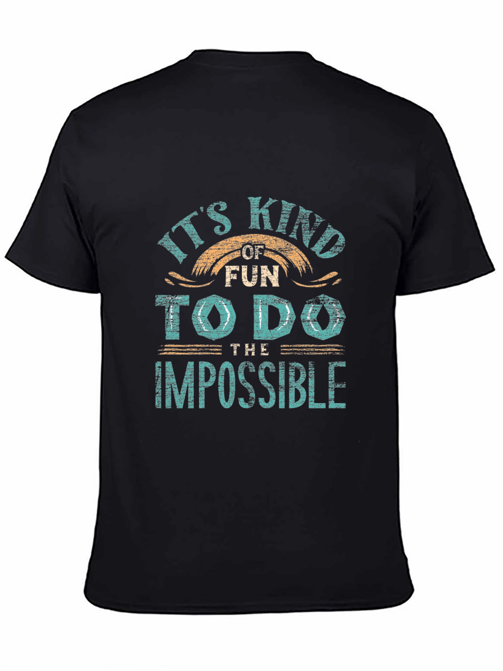 Impossible Fun Graphic Tee - Soft Cotton Casual Wear