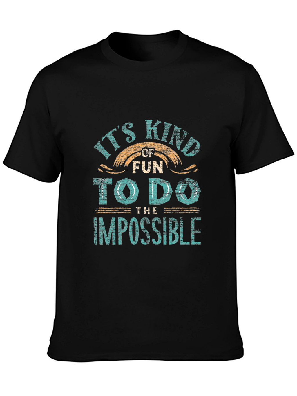 Impossible Fun Graphic Tee - Soft Cotton Casual Wear