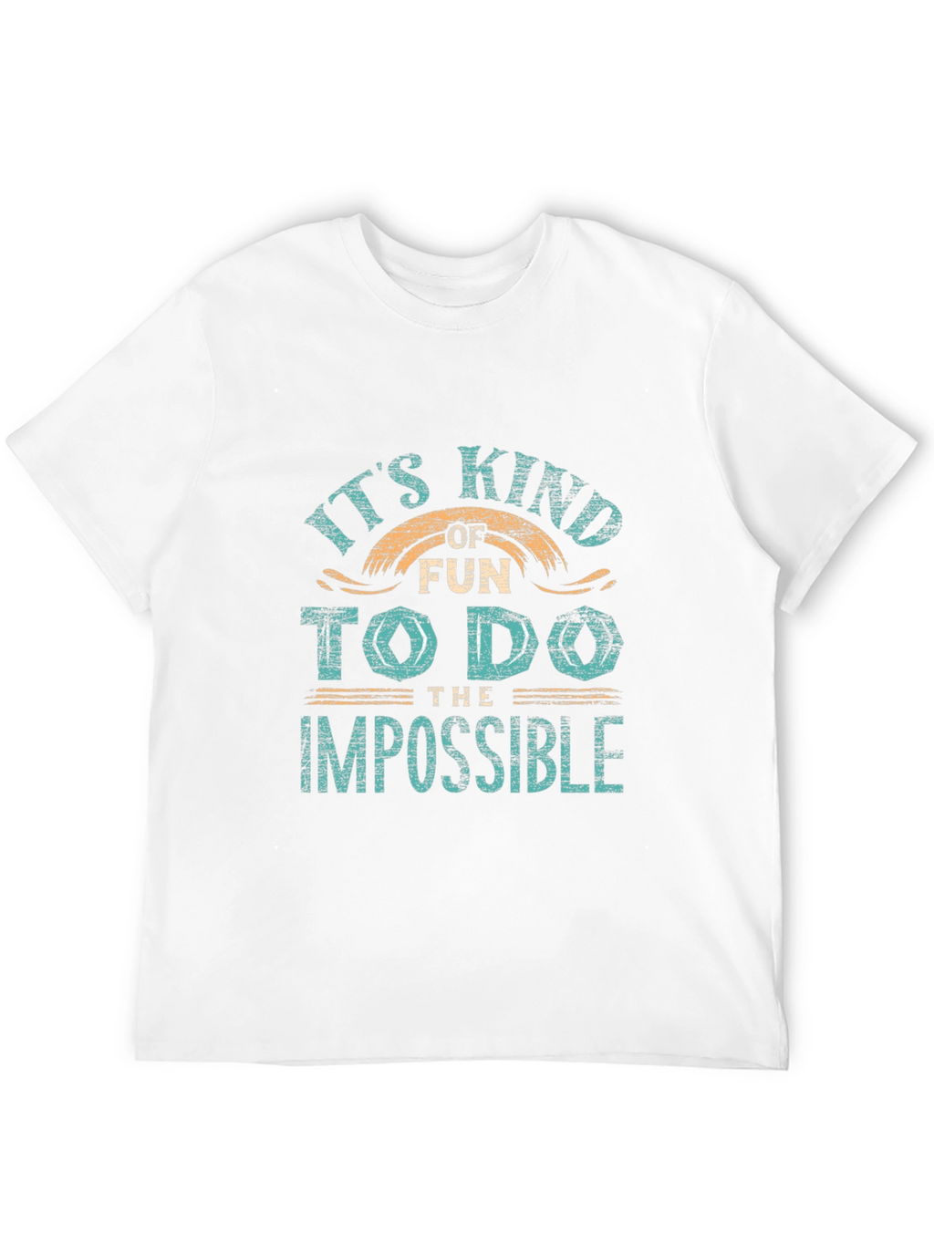 Impossible Fun Graphic Tee - Soft Cotton Casual Wear