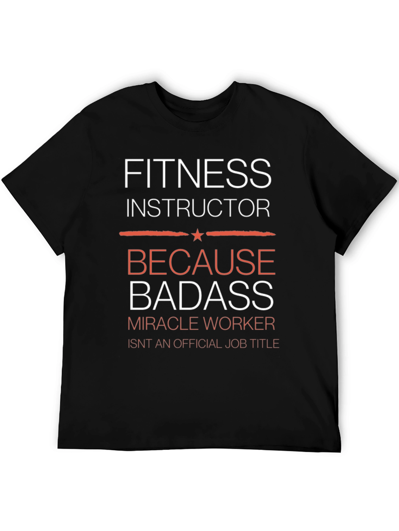 Fitness Instructor Badass Graphic Tee