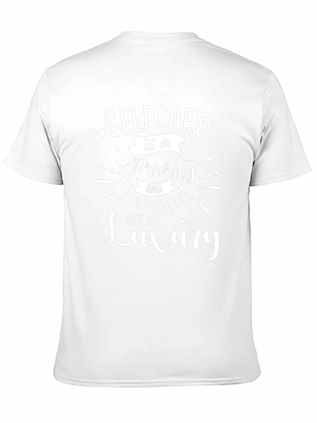 Selfcare is a Priority Black Graphic Tee