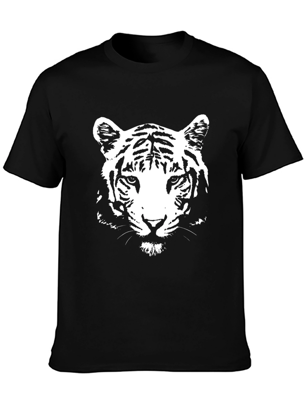 Black Tiger Graphic Tee - Stylish Mens T-Shirt