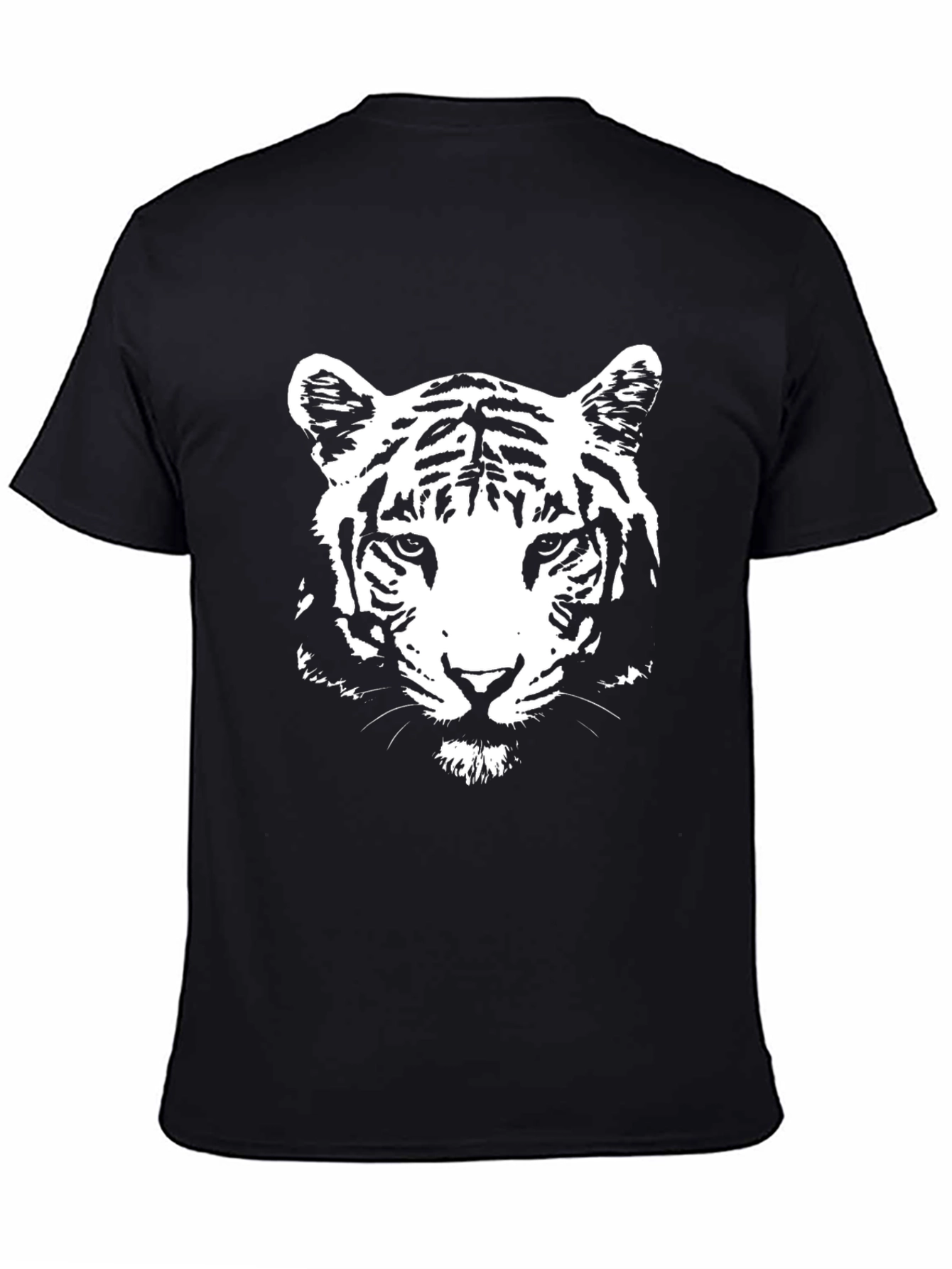 Black Tiger Graphic Tee - Stylish Mens T-Shirt