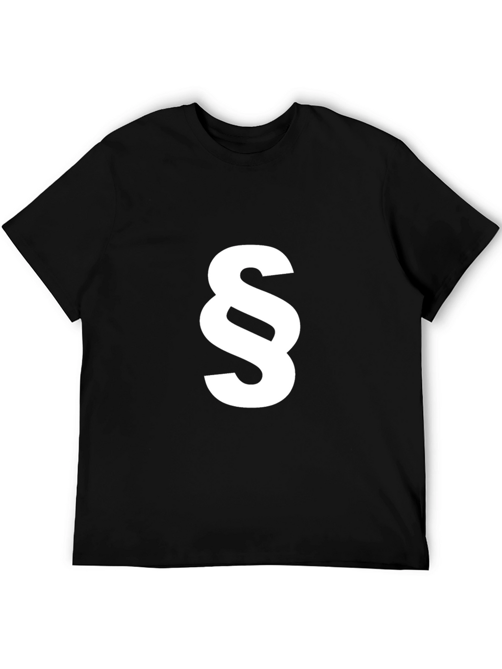 Paragraph Symbol Graphic Tee - Black