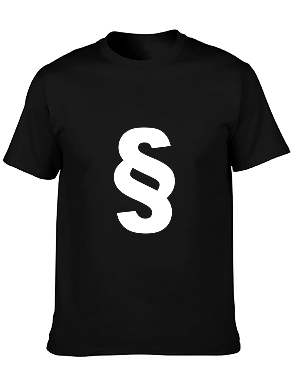 Paragraph Symbol Graphic Tee - Black