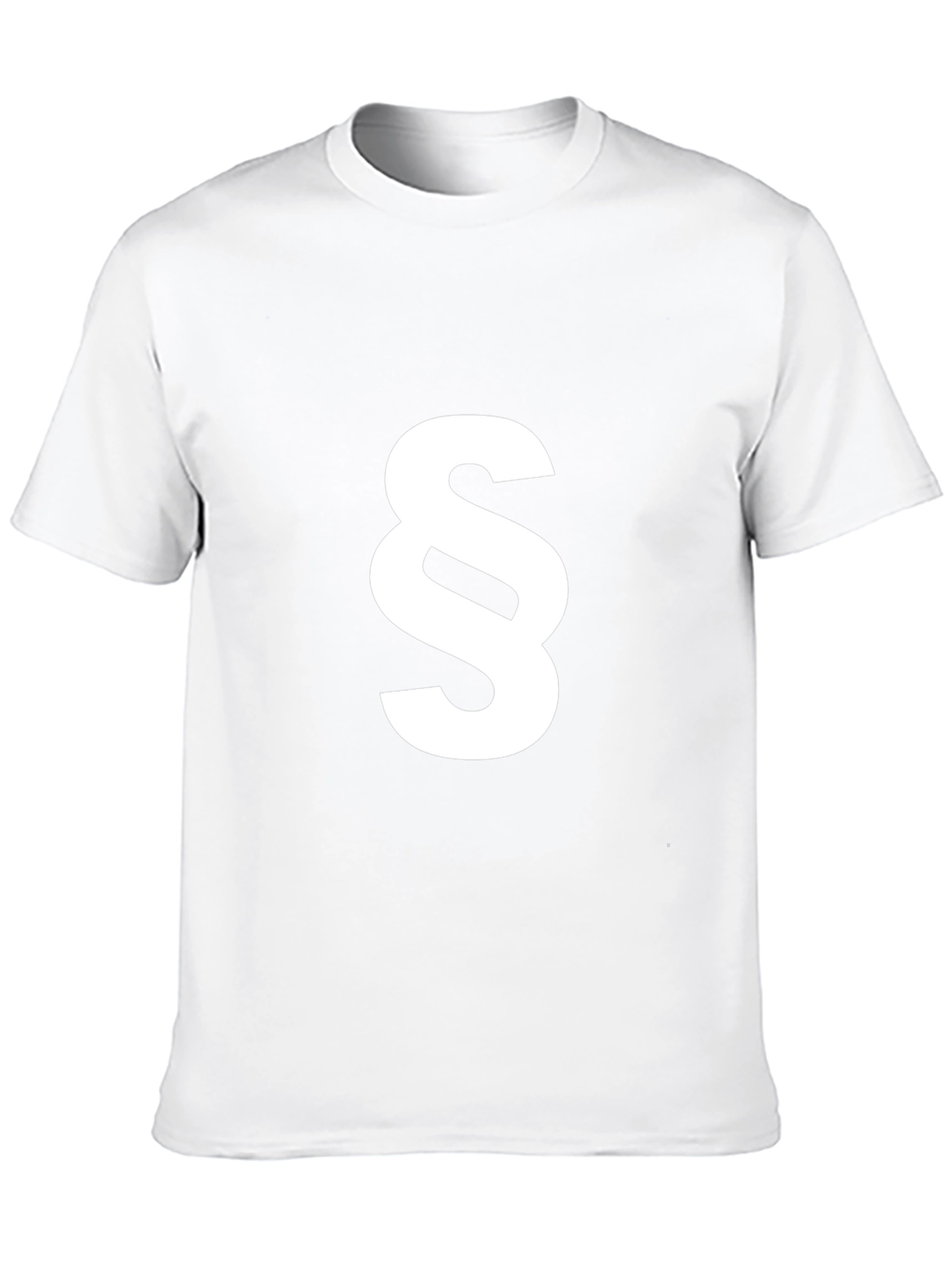 Paragraph Symbol Graphic Tee - Black