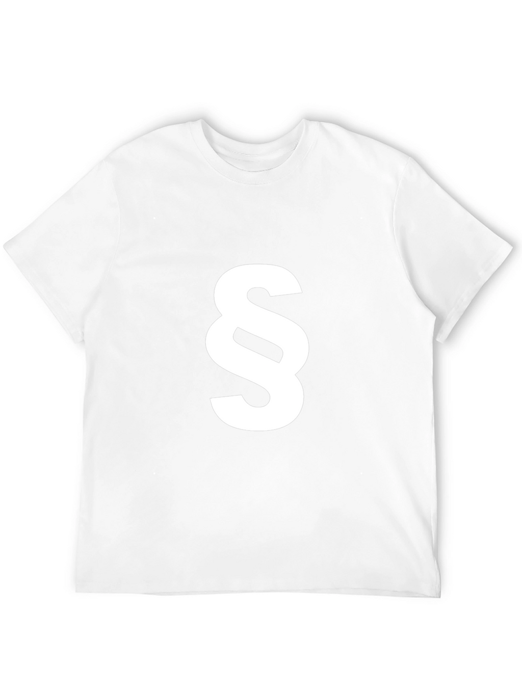 Paragraph Symbol Graphic Tee - Black