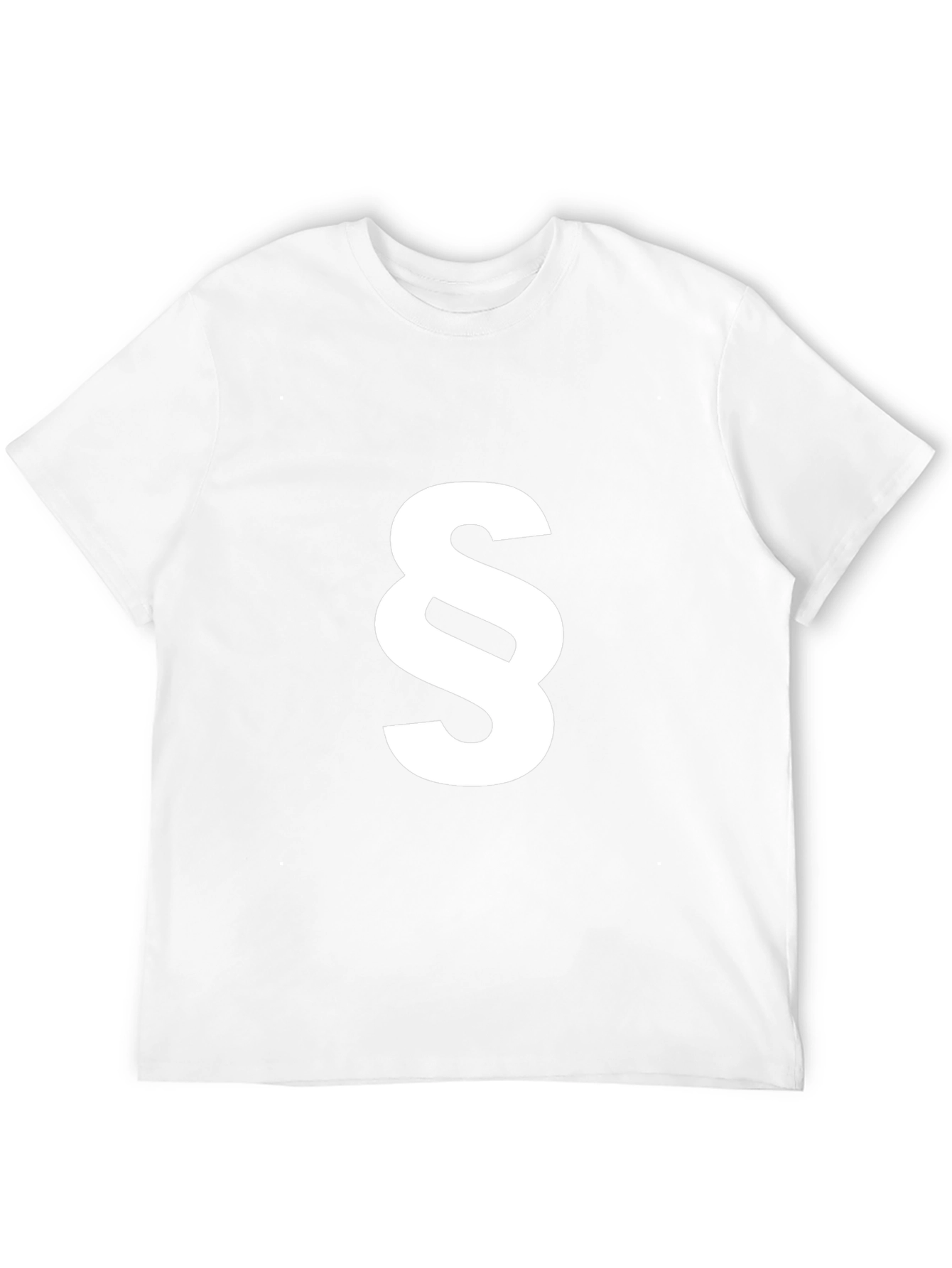 Paragraph Symbol Graphic Tee - Black