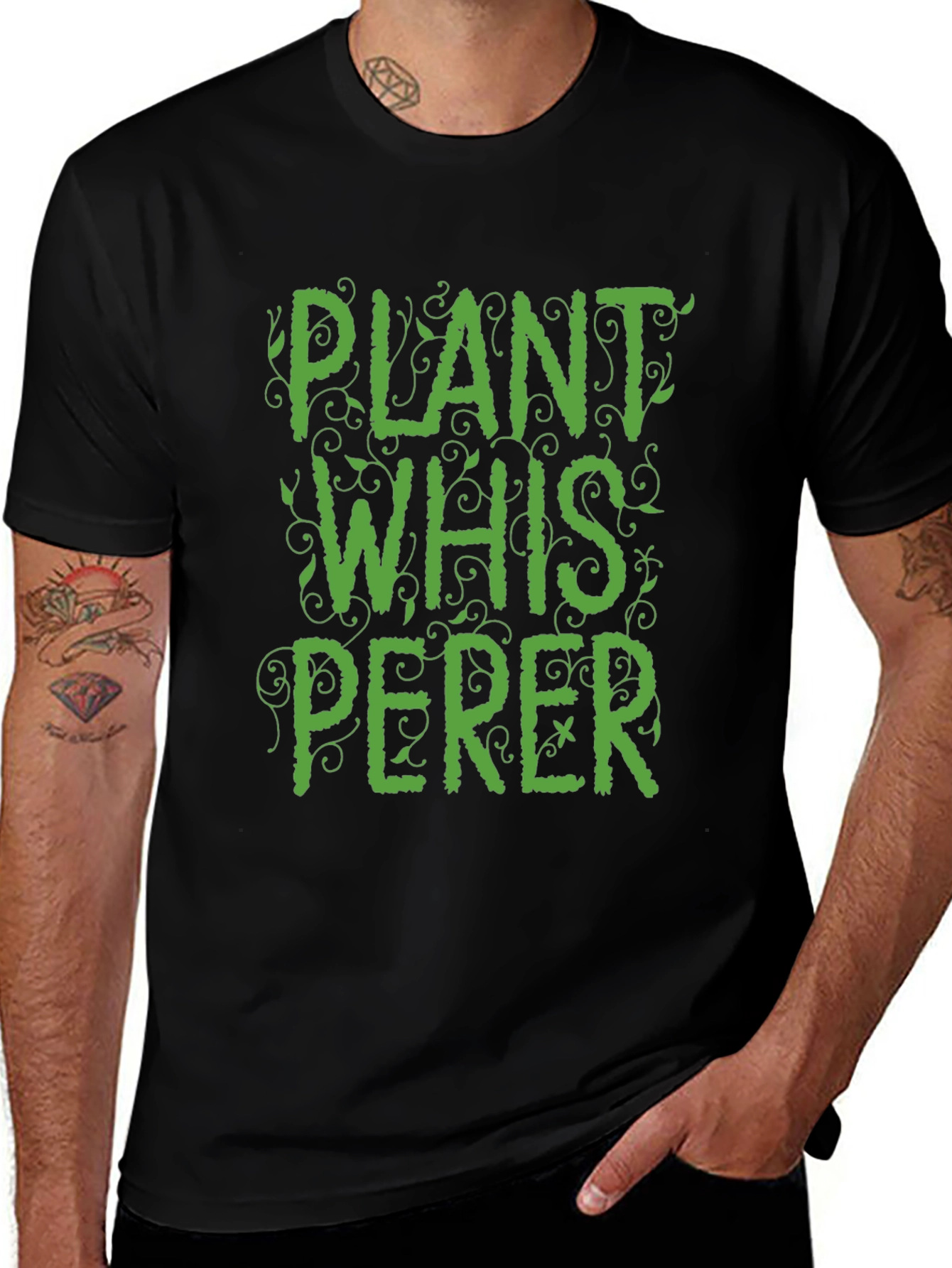 Plant Whisperer Graphic Tee - Gardeners Gift