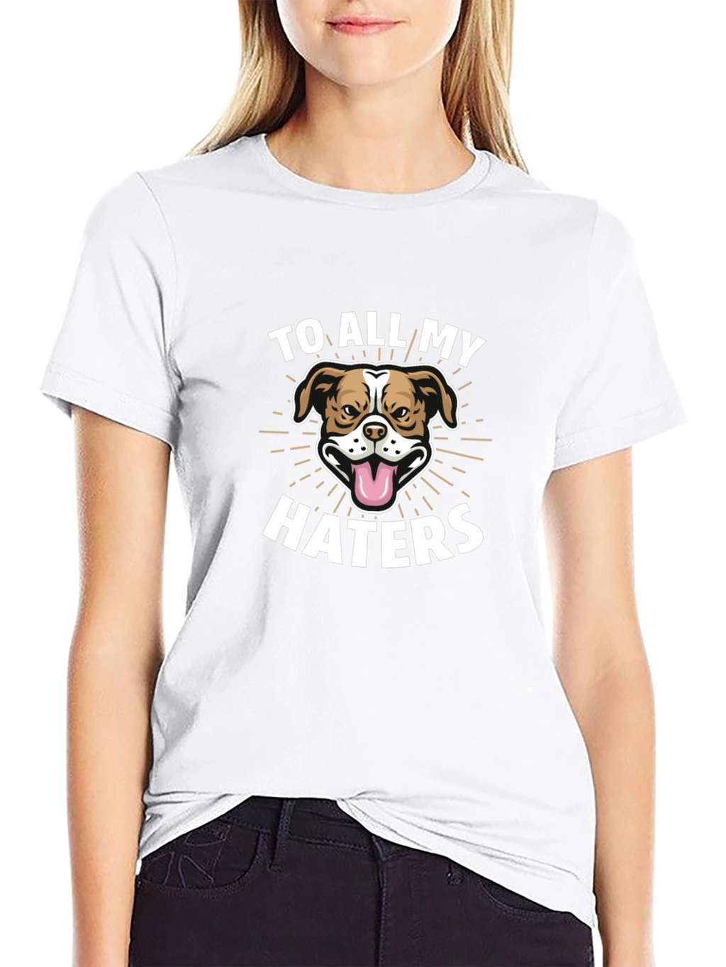 To All My Haters Dog Graphic Tee