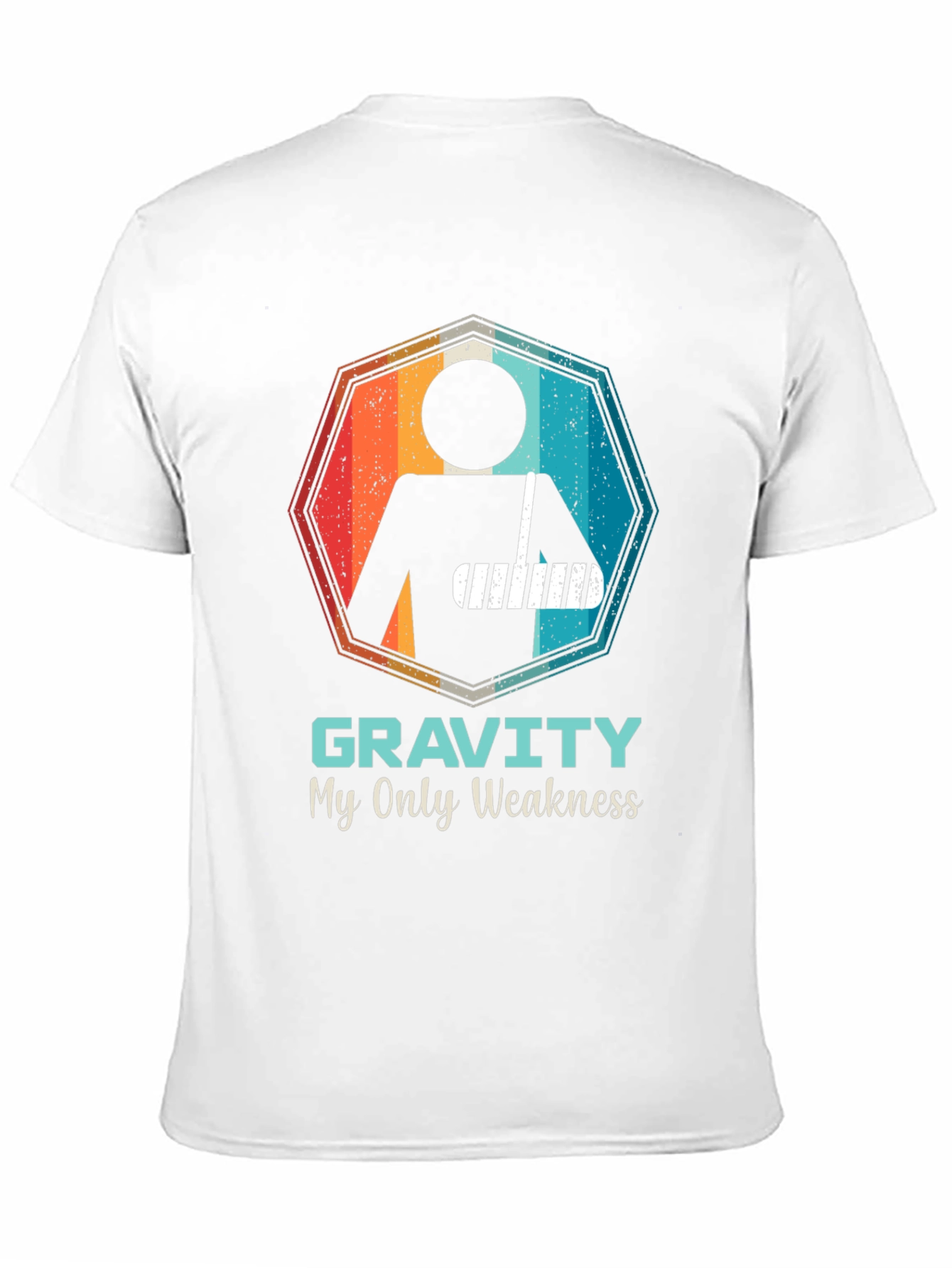 Gravity Weakness Broken Arm Funny T-Shirt