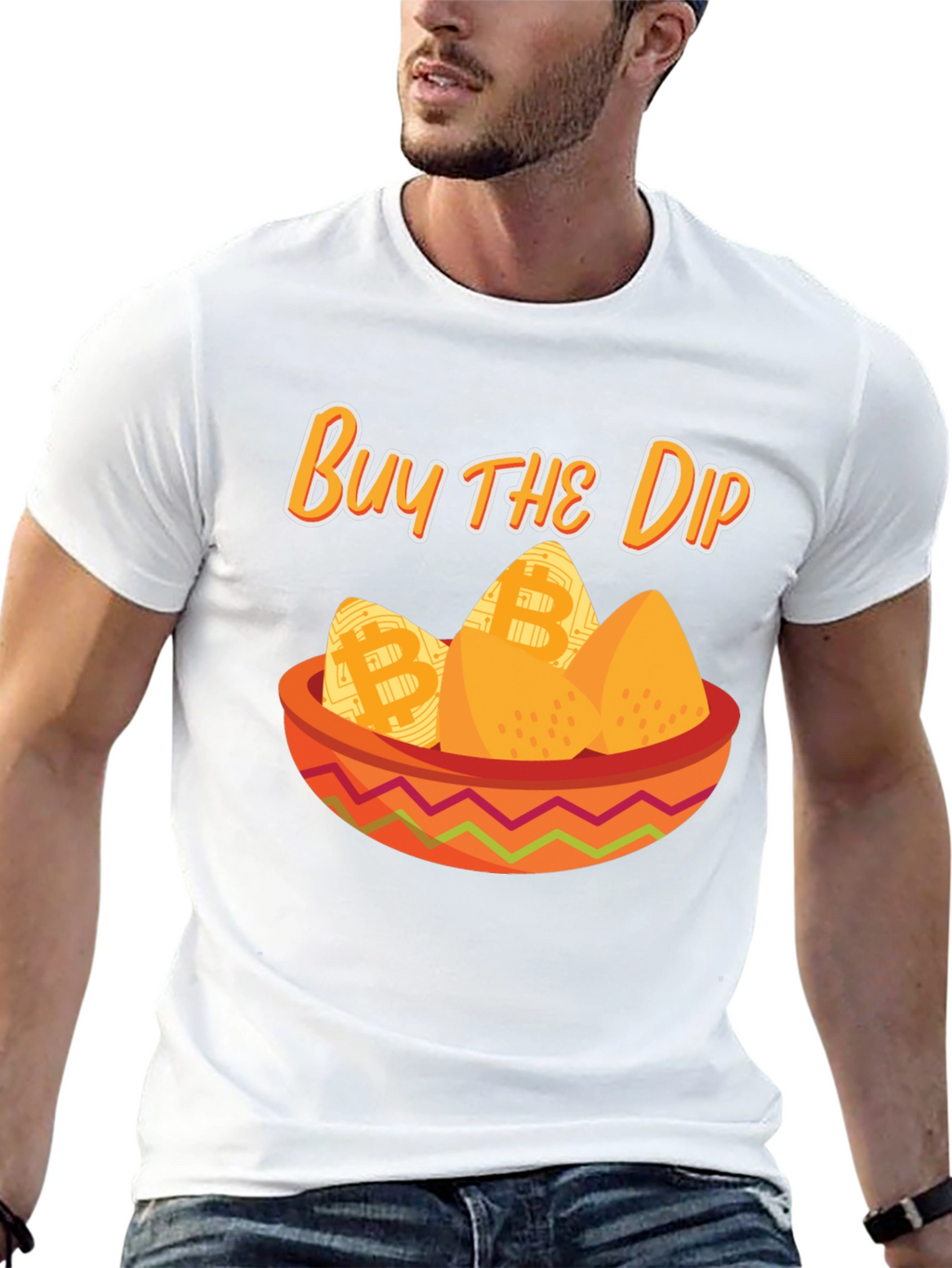 Buy the Dip Bitcoin Crypto T-Shirt