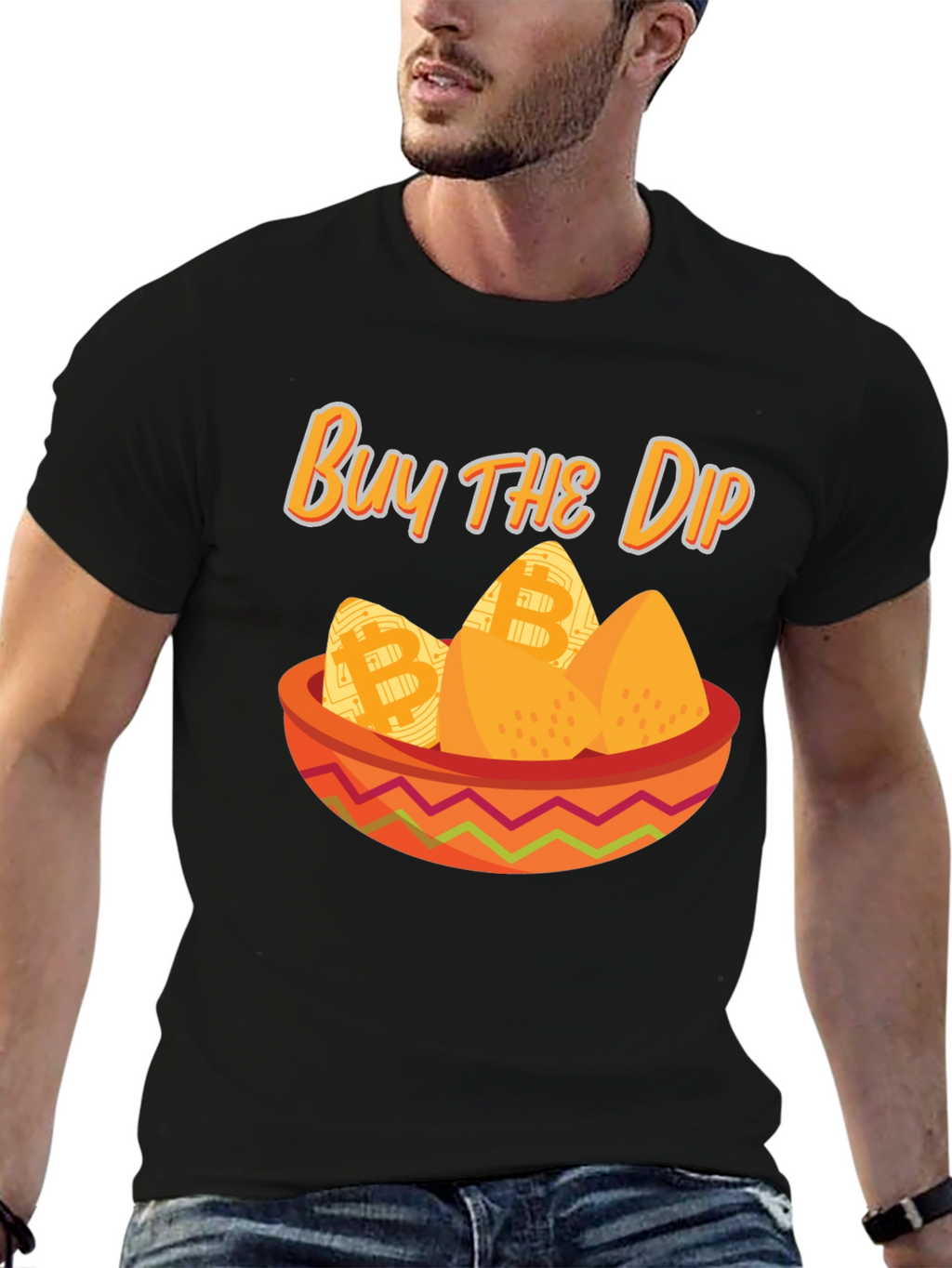 Buy the Dip Bitcoin Crypto T-Shirt