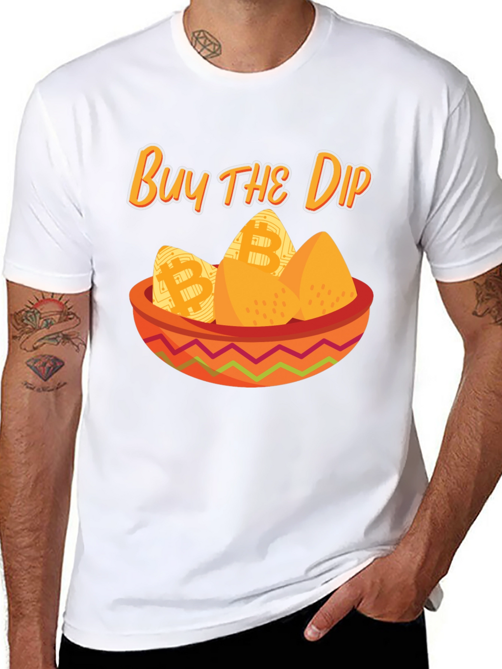 Buy the Dip Bitcoin Crypto T-Shirt