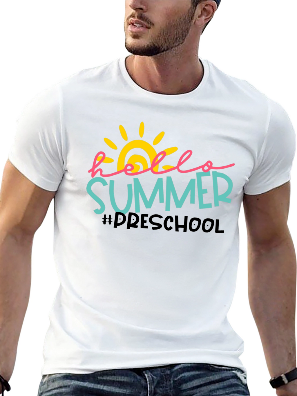 Hello Summer Preschool T-Shirt