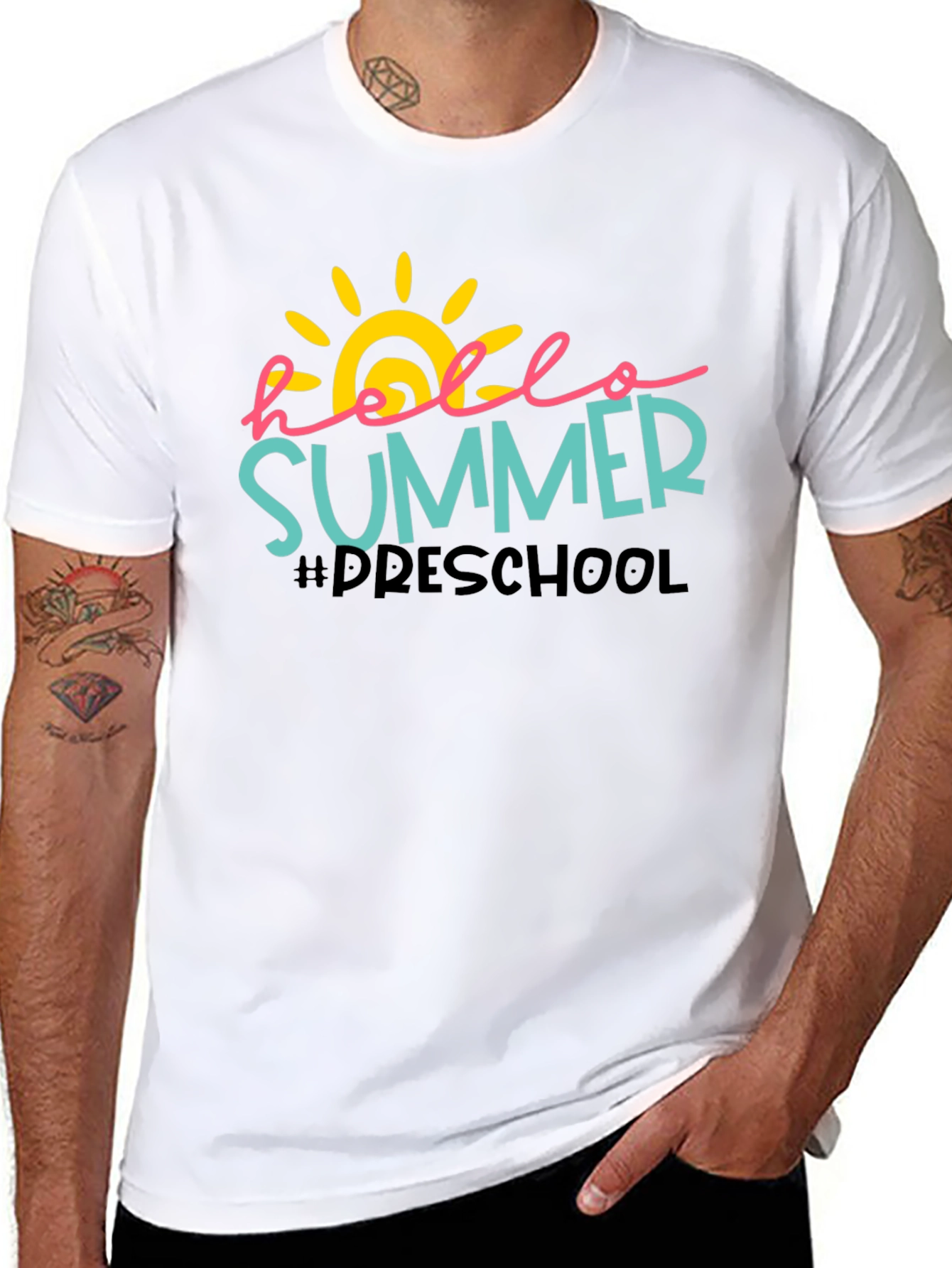 Hello Summer Preschool T-Shirt