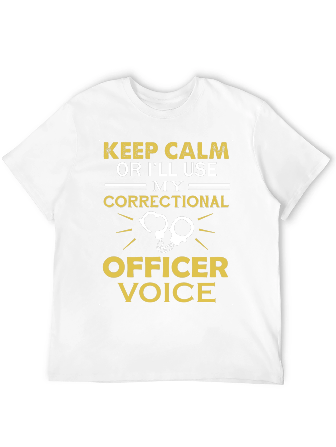 Keep Calm Correctional Officer T-Shirt