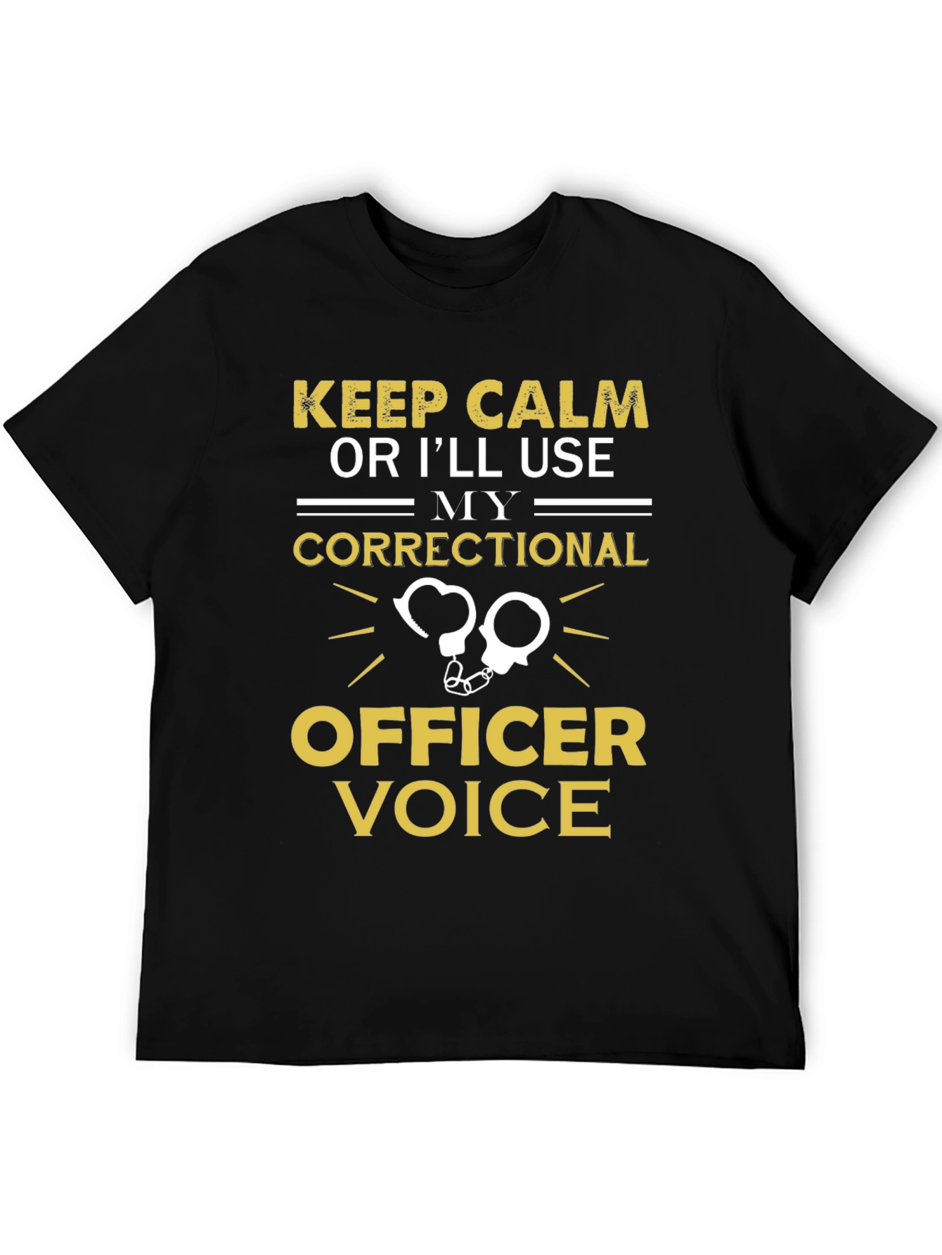 Keep Calm Correctional Officer T-Shirt