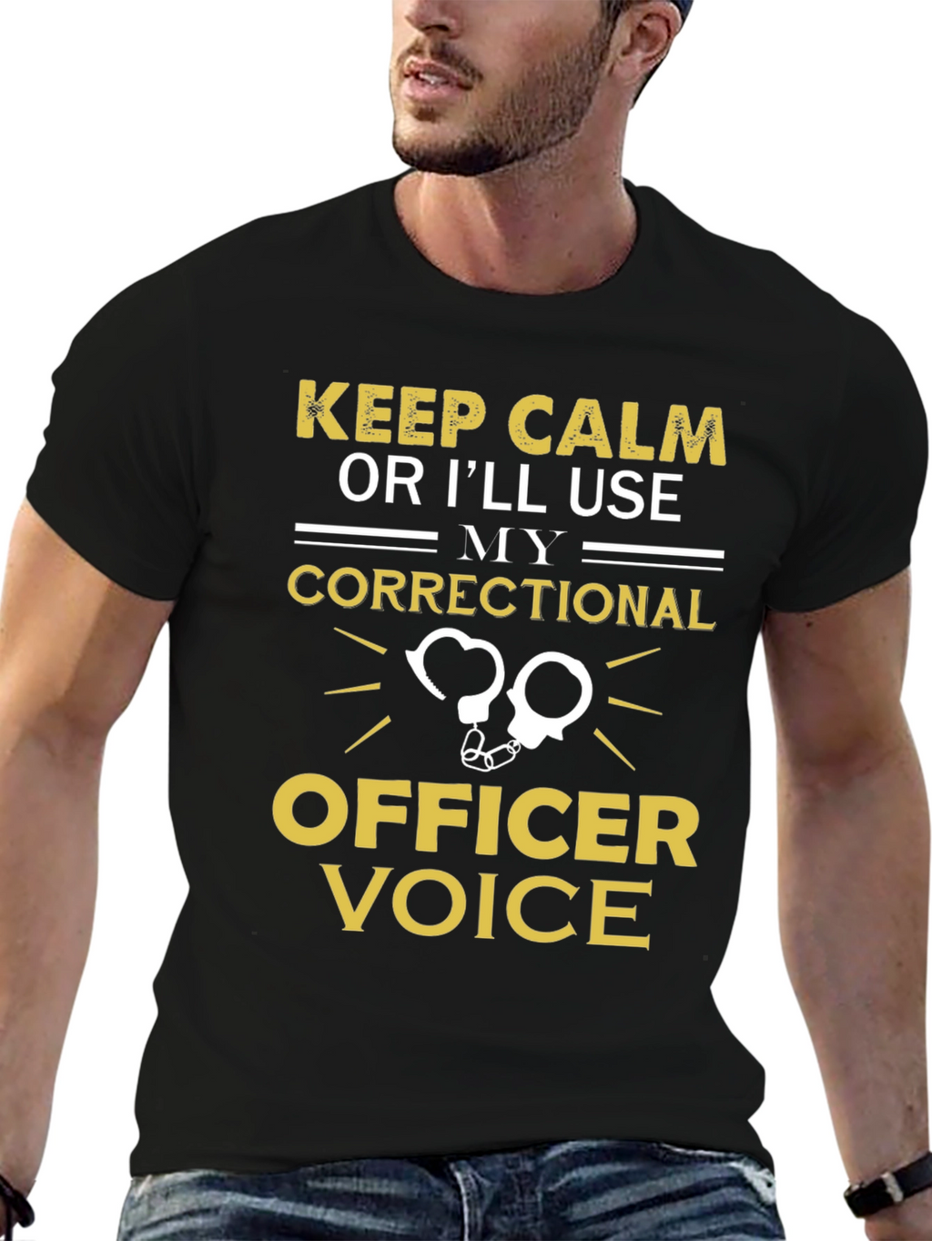 Keep Calm Correctional Officer T-Shirt