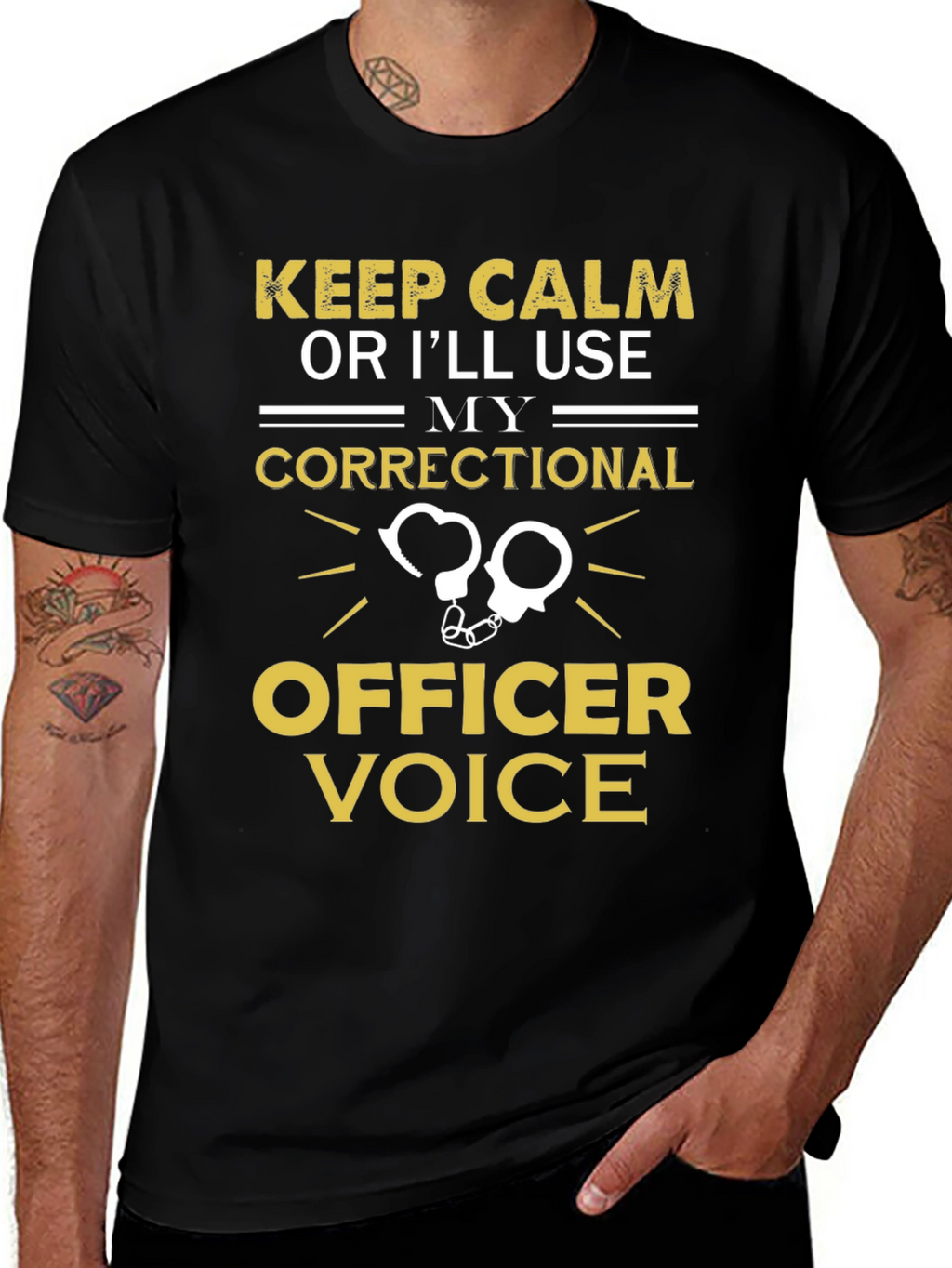 Keep Calm Correctional Officer T-Shirt