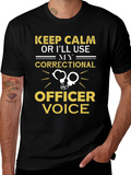 Keep Calm Correctional Officer T-Shirt