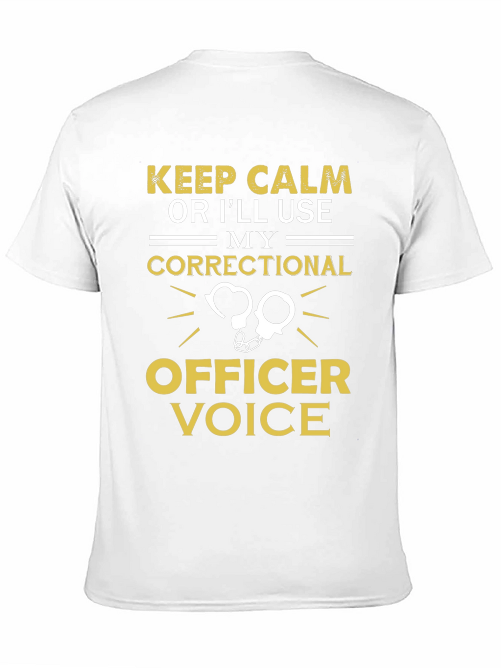 Keep Calm Correctional Officer T-Shirt