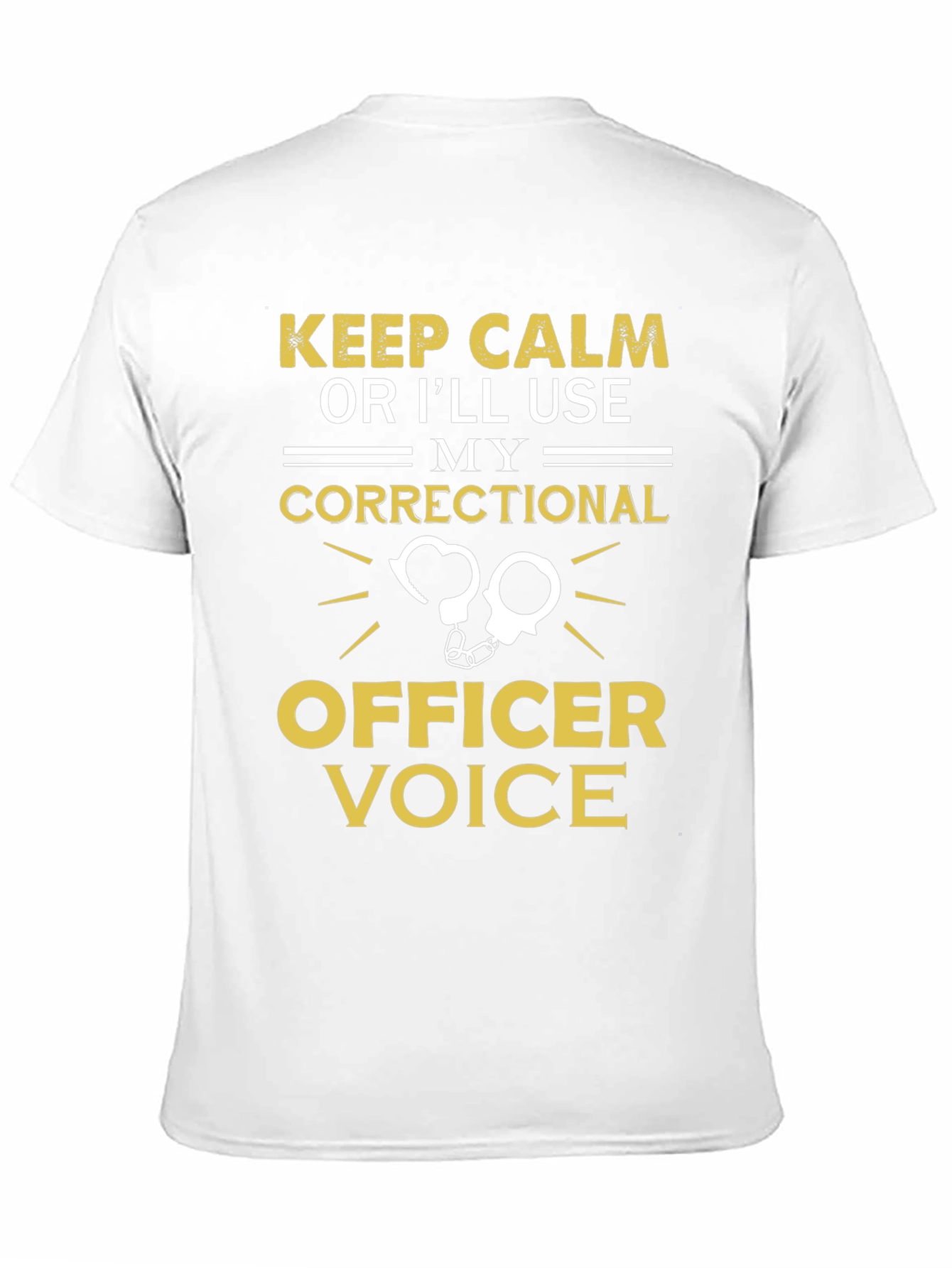 Keep Calm Correctional Officer T-Shirt