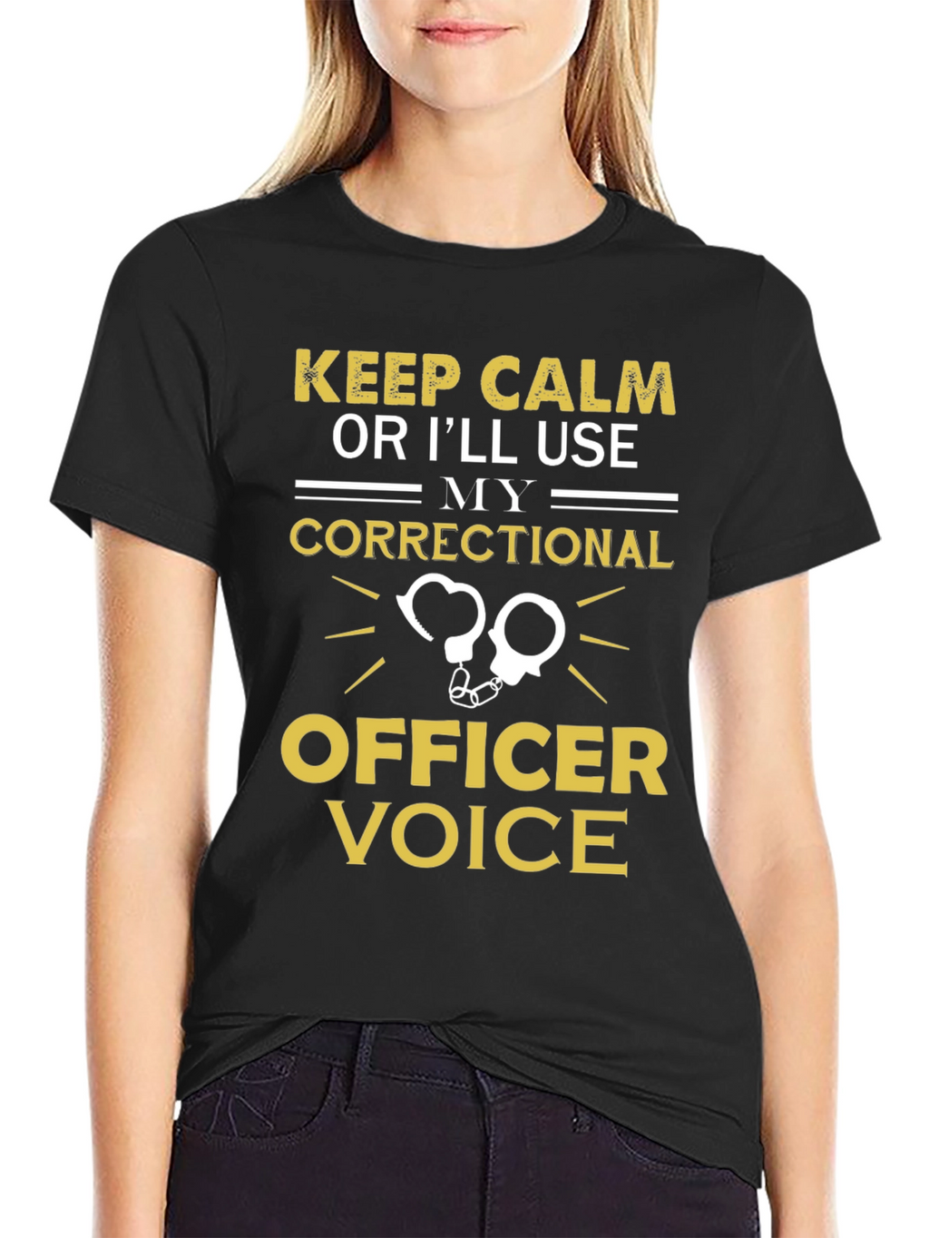 Keep Calm Correctional Officer T-Shirt