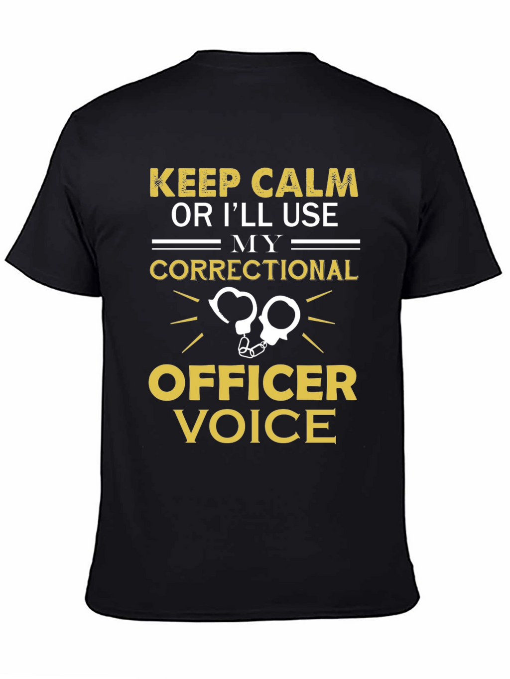 Keep Calm Correctional Officer T-Shirt